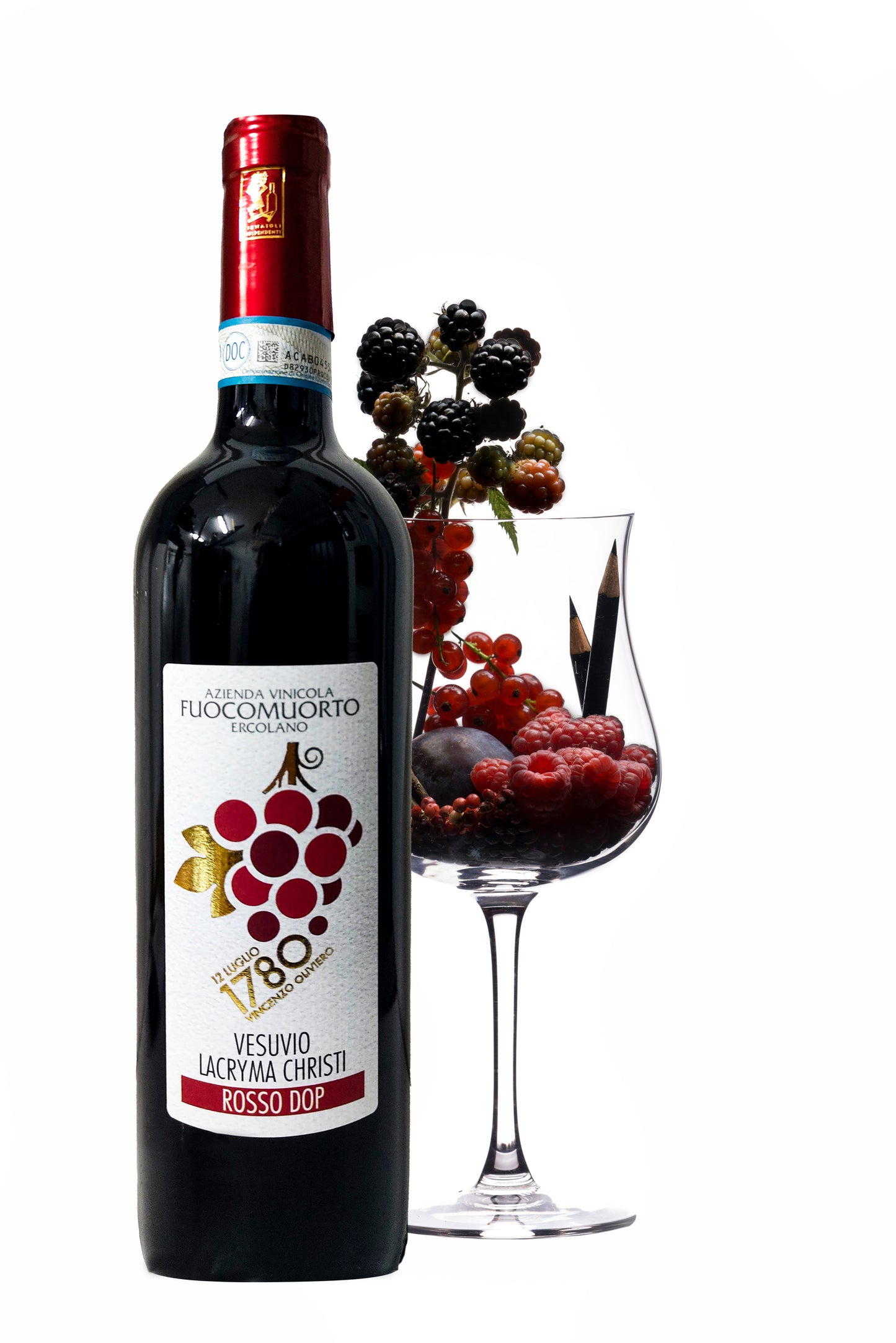 6 bottles of Vesuvio Lacryma Christi Rosso Dop