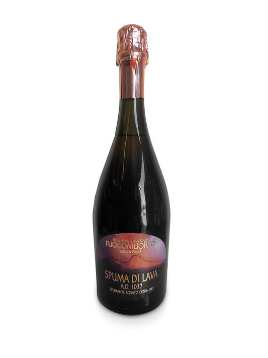 6 bottles of Spuma di Lava AD 1037 - Extra-dry Rosé Sparkling Wine